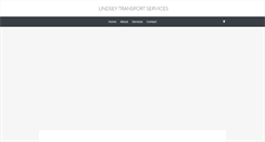 Desktop Screenshot of lindseytransport.com